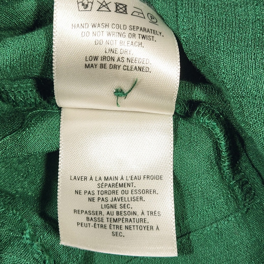 Maeve Anthropologie Green Pintuck Sleeveless Babydoll Blouse Top Small Emerald - Picture 9 of 10